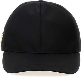 Prada Black nylon baseball cap