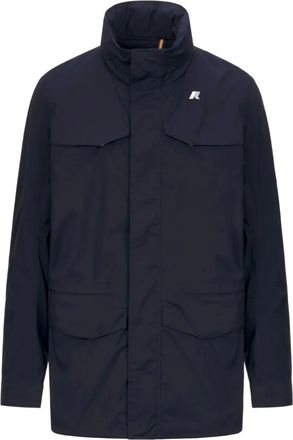 K-Way Giacca Manuel con tasche - Blu