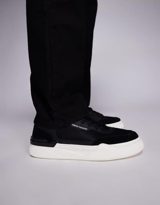 A|X Armani Exchange Sneakers nere e bianche-Nero