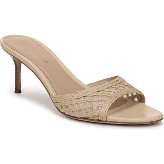 Veronica Beard Tia Woven Sandal in Natural at Nordstrom, Size 9.5