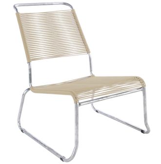 Schubiger M&ouml;bel Spaghetti-Kufen-Lounger-Hochlehner S&auml;ntis