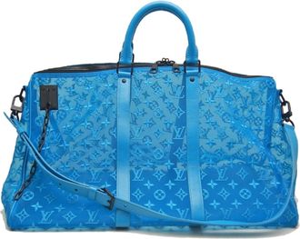 Louis Vuitton Turquoise Monogram Boston Bag (Pre-Owned)