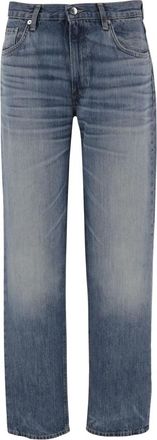 Haikure Straight Jeans - Dames - Regular Fit Jeans - Blauw - W26 - Katoen - Jeans