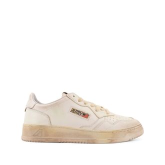 Autry Sup Vint Low - Heren - Sneakers - Wit - 40 EU - Katoen - Schoenen