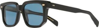 Cutler and Gross 1410 Rechthoekige Zonnebril - unisex - Zonnebrillen - Zwart - 54 MM - Accessoires