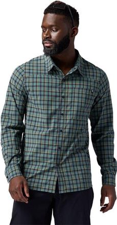 Backcountry Slickrock Long-Sleeve Button-Up Jersey - Mens in Turbulence Plaid at Nordstrom, Size Xx-Large