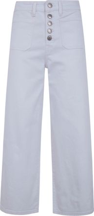 Ralph Lauren Saira Cropped Wide Leg Jeans