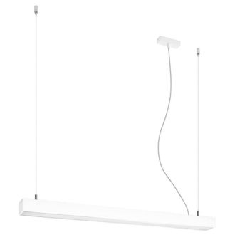 Sollux Lighting Minimalistic Pendant Lamp 150x90x6cm 1xLight 4000K in White | Size: 150 x 90 x 6 cm