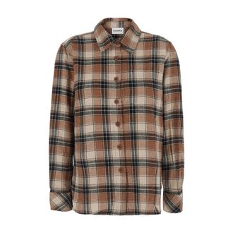 P.A.R.O.S.H. P.a.r.o.s.h., Dames, Blouses & Shirts, Beige, Maat: S Katoen