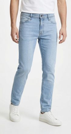 Jack & Jones Slim-fit-Jeans JACK & JONES JJIGLENN JJFELIX AM 446 NOOS, Herren, Gr. 30, L&auml;nge 34, blau denim, Denim/Jeans, Obermaterial: 99% Baumwolle, 1% Elasthan,