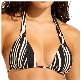 Seafolly Coastline Multi Fit Longline Tri Bikini-Top f&uuml;r Damen | orange