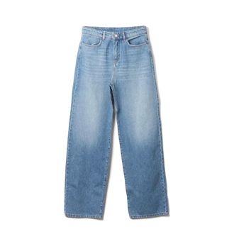 Max Mara Loose Fit Jeans, female, Blue, 7XL, Wide-leg Jeans