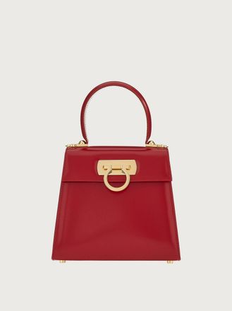 Ferragamo Women Iconic Top Handle (S) Red