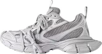 Balenciaga 3XL Reflective Sneakers Grey Mesh and Polyurethane 734734W3XLR1281