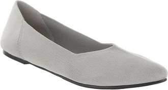 Mia Womens Kerri Knit Flat Shoes In Gray