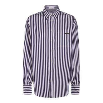 Brunello Cucinelli Shirts Bianco/Blue