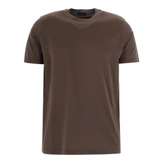 Paul & Shark Paul & Shark, T-Shirts, male, Brown, Size: 2XL Maglia rasata Manica corta