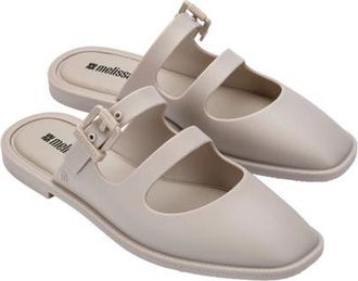 Melissa Anastasia Mary Jane Mule in Matte Beige at Nordstrom, Size 10
