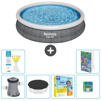 Bestway Piscina Bestway Fast Set Redonda - 366x76 Cm - 7-piezas S231