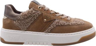 Nero Giardini Radomir Stijlvolle Sneakerschoenen - Dames - Sneakers - Bruin - 36 EU - Schoenen