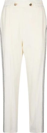 Liu Jo Jersey joggingbroek - Dames - Sweatpants - Wit - S - Broeken
