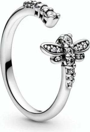 Pandora Libellenring - Dames - Ringen - Grijs - 50 MM - Accessoires