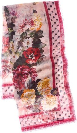 Dolce & Gabbana Foulard Print Silk Scarf