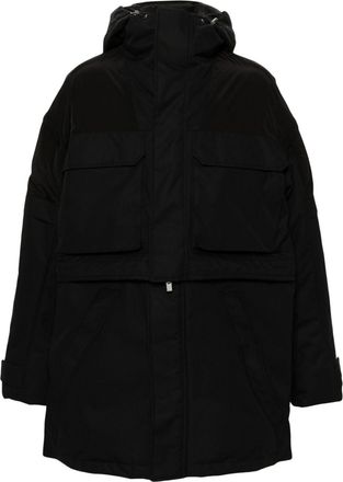 Heliot Emil Elementary parka coat - men - Cordura Polyamide/Polyester - L - Black