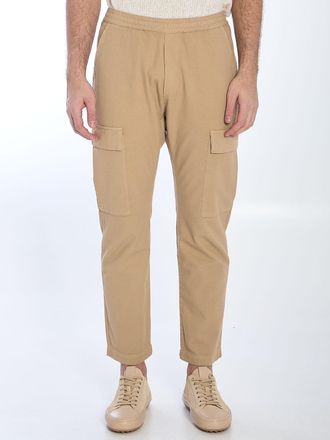 Barena Mens Tagio Arela Trousers - Tan Cotton - Size EU 46 (Mens)