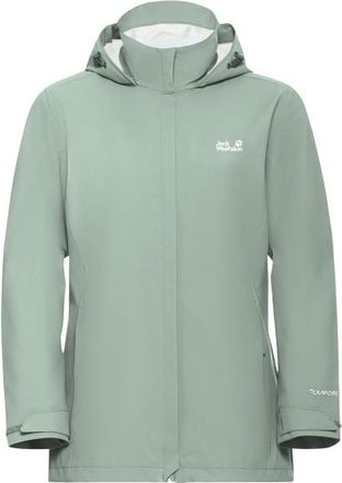 Jack Wolfskin Trailtime 2L Jacket Regenjacke f&uuml;r Damen | t&uuml;rkis