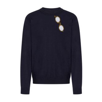 Moschino Hombre, Jerseys, Azul, Talla: XL