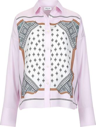 C&acirc;llas Milano Sirene Scarf front shirt in Pink/pink at Nordstrom, Size 6 It