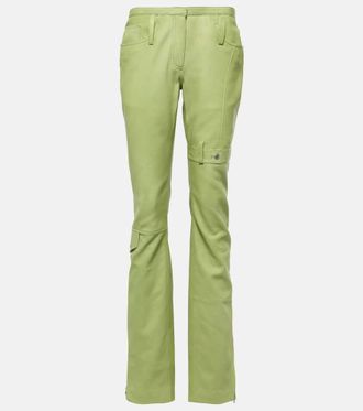 Acne Studios Pantaloni Lipper in pelle