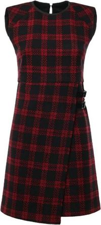 Pinko Amaranda Mini Jurk - Dames - Korte kleedjes - Veelkleurig - XS - Wol - Kleedjes
