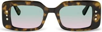 Dior Lucky Charms Zonnebril - Dames - Zonnebrillen - Bruin - 51 MM - Accessoires