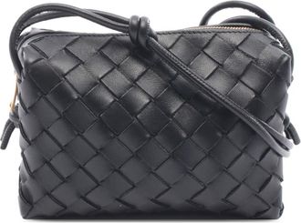 Bottega Veneta Pre-owned Bottega Veneta Mini Lambskin Intrecciato Loop Camera Bag Ladies BYXIUTQ11T9EU55W