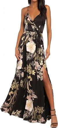 Lulus Still The One Maxi Dress In Black