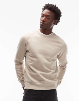Carhartt Work in Progress Chase - Felpa beige-Neutro