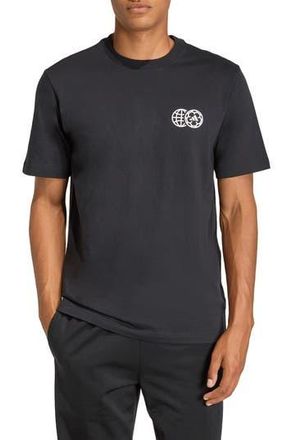 adidas House of Tiro Nations Graphic Tee in Black at Nordstrom Rack, Size Small
