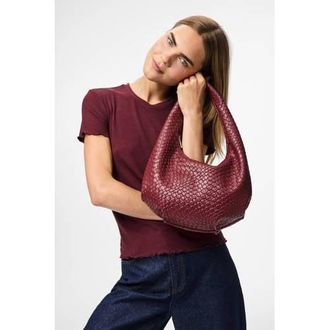 Pieces schoudertas PCJENNI bordeauxrood