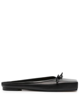 Jacquemus Les Ballets square-toe mules - Black