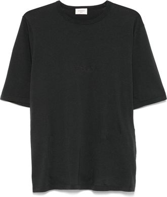 Saint Laurent Logo Cotton T Shirt