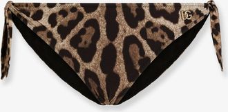 Dolce & Gabbana Slip Bikini con stampa animalier - DOLCE & GABBANA - gender_Woman
