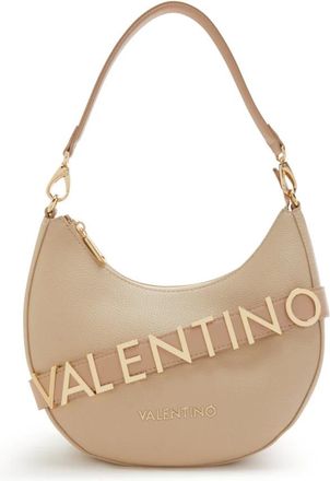 Mario Valentino Tassen, Dames, Beige, ONE Size, Leer, Alexia Faux Leather Schoudertas