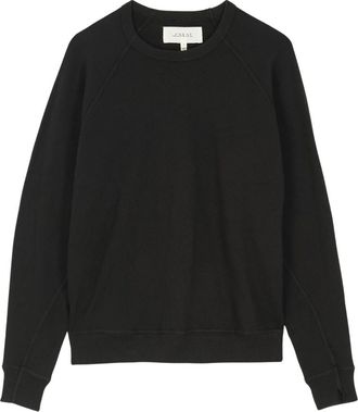 The Great. College Sweatshirt - Dames - Sweatshirts - Zwart - S - Katoen - Hoodies & sweatvesten