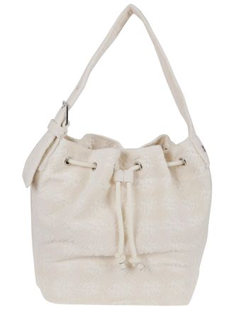 Tory Burch T Monogram Terry Oversized Bucket Bag