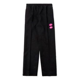 Off-white Rubber Street Logo Retro Sports Pants Black OMCA086R198200211000