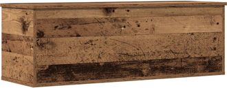 vidaXL Storage Box Old wood 102 x 35 x 35 cm Engineered Wood Vidaxl