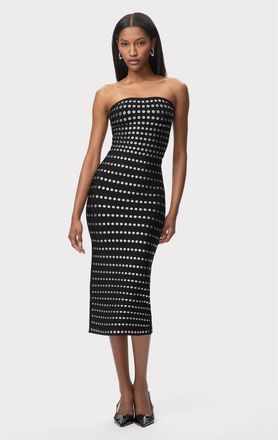 H&eacute;rve L&eacute;ger The Eira Dress in Black at Nordstrom, Size Xx-Small
