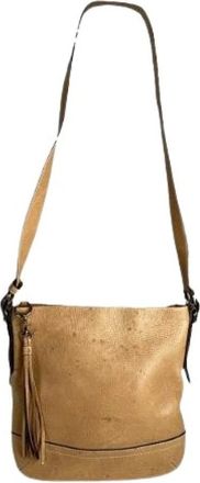 Coach Pre-owned Cross Body Bag - Dames - Vintage Schoudertas - Bruin - ONE Size - Leer - Vintage